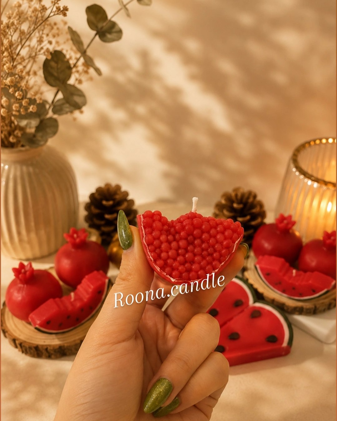 شمع دونه انار