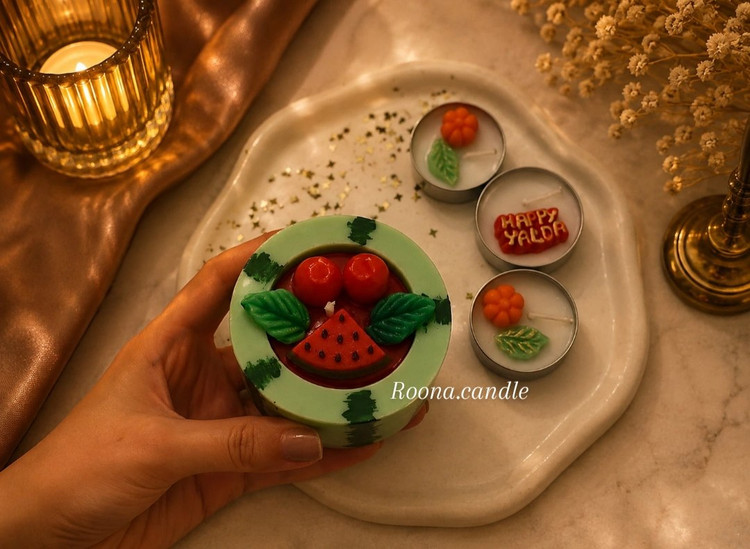 شمع فانوسی یلدا