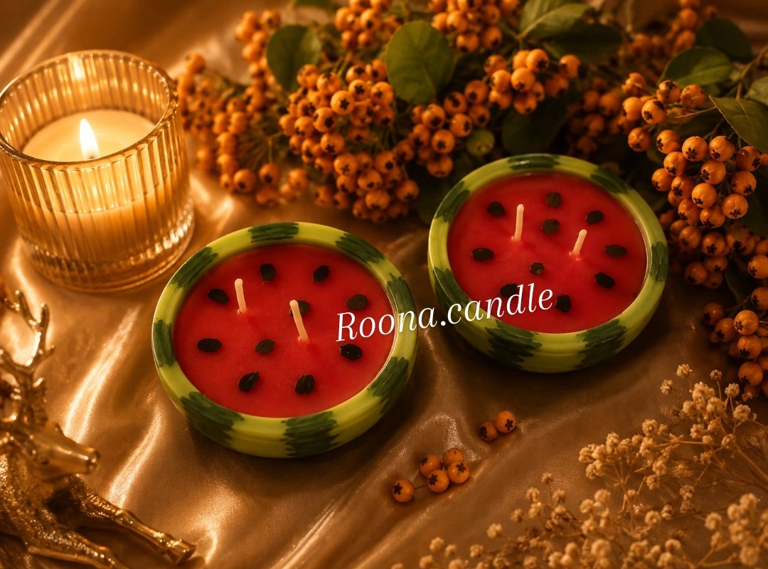 شمع هندوانه ای
