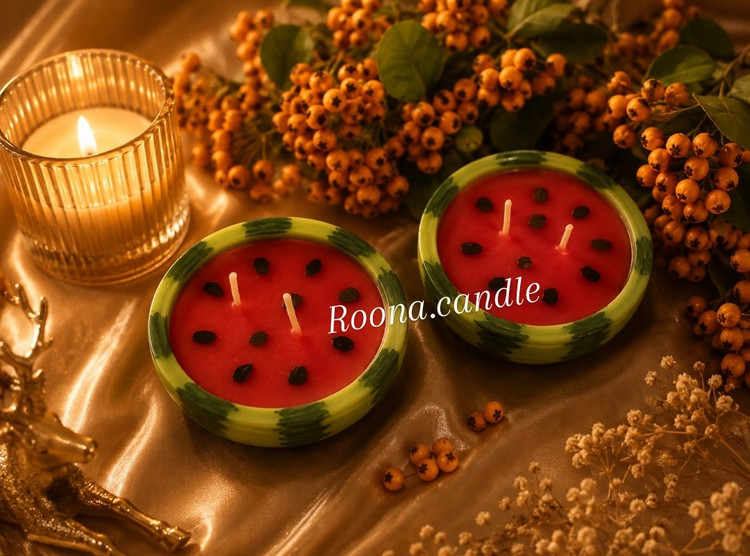 شمع هندوانه ای