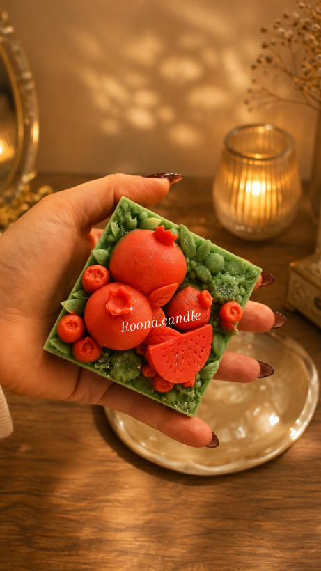 شمع کتیبه یلدا